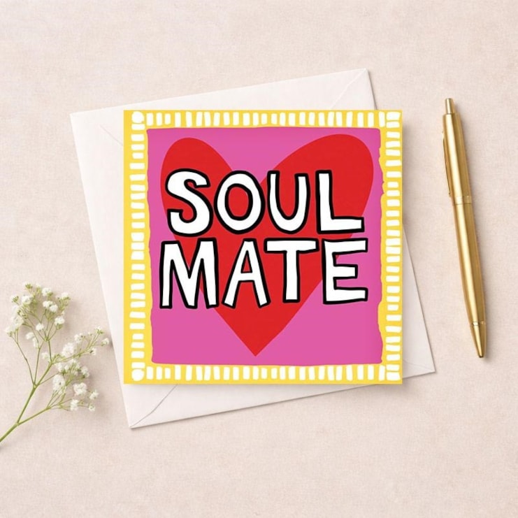 Anniversary Card - Soul Mate Anniversary Card - Soul Mate