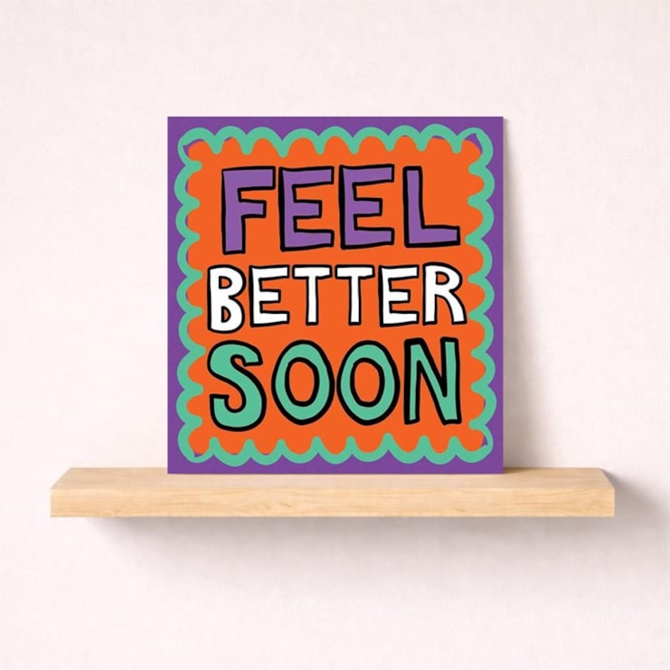 Get Well Soon Card - Feel Better Soon