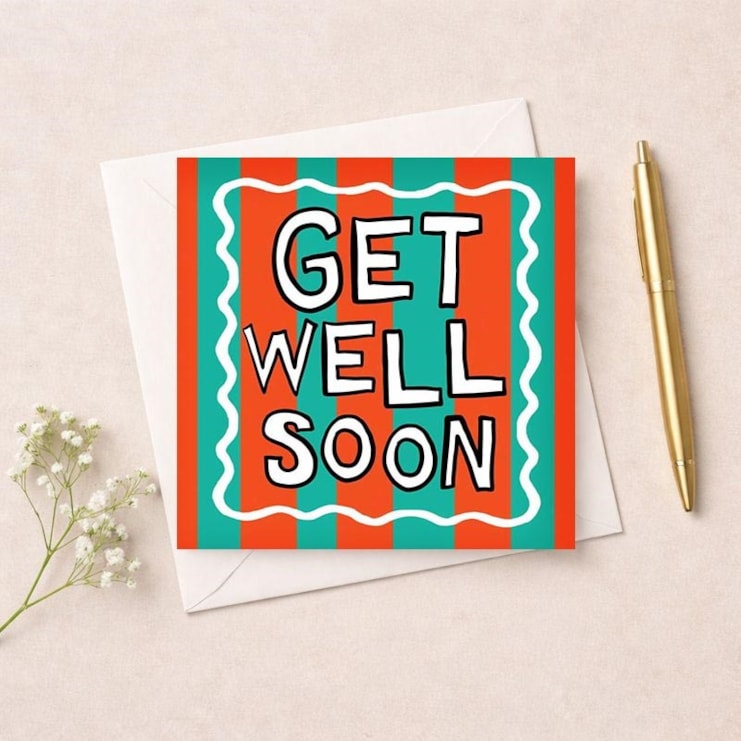 Get Well Soon Card - Get Well Soon Get Well Soon Card - Get Well Soon