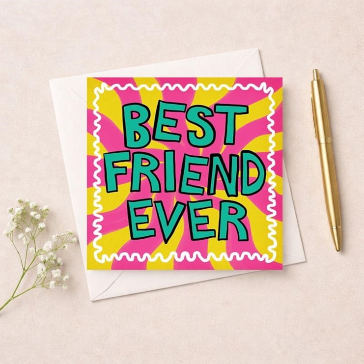 Friendship Card - Best Friend Ever Friendship Card - Best Friend Ever