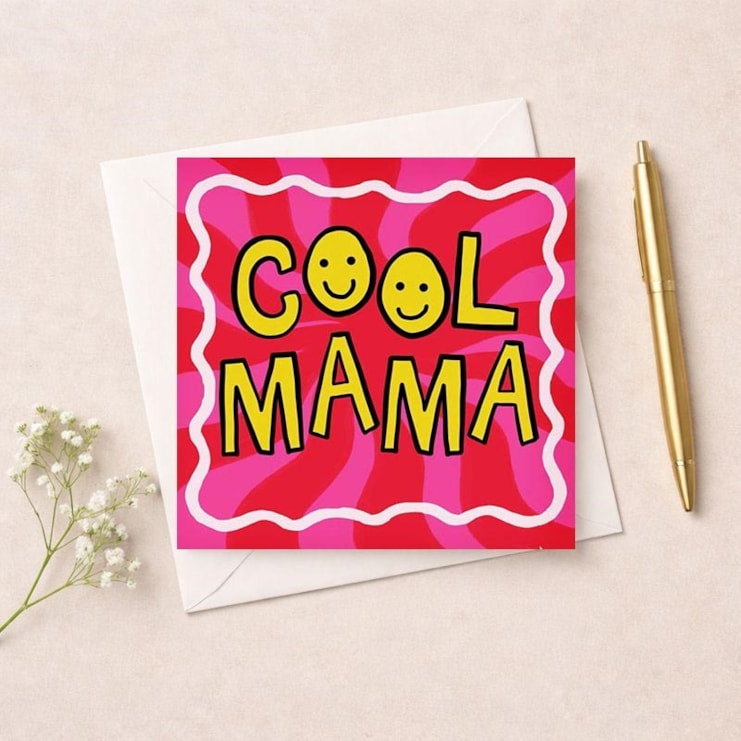 Mama Birthday Card - Cool Mama Mama Birthday Card - Cool Mama