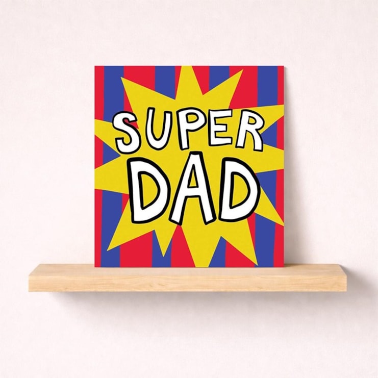 Dad Birthday Card  - Super Dad