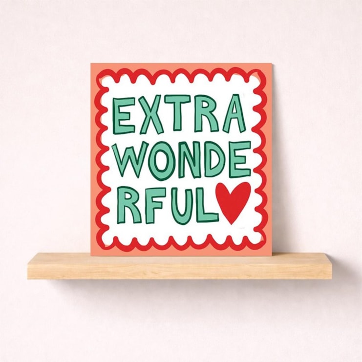 Just To Say Card - Extra Wonderful Just To Say Card - Extra Wonderful