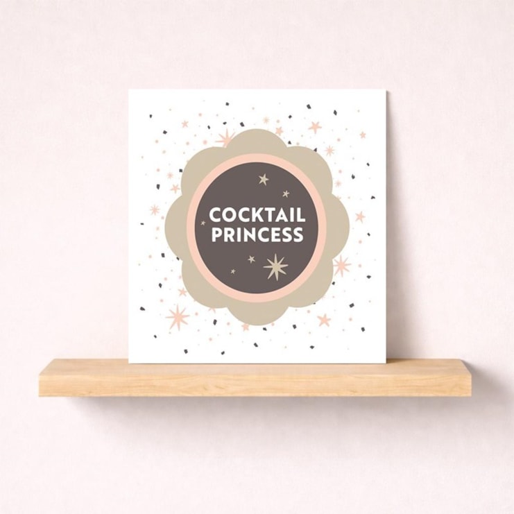 Open Card - Cocktail Princess Open Card - Cocktail Princess
