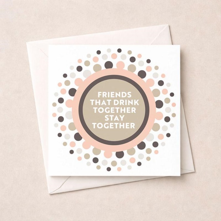 Open Card - Friends That Drink Together