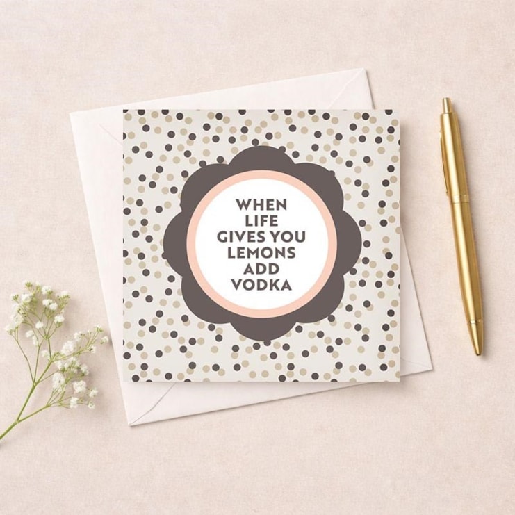 Open Card - Add Vodka