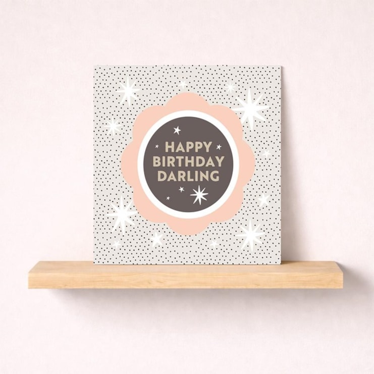 Birthday Card - Happy Birthday Darling