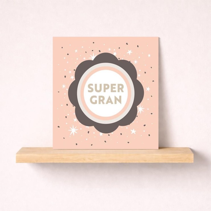Gran Birthday Card - Super Gran