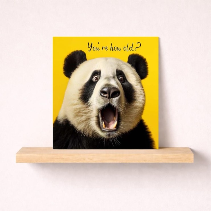 Birthday Card - You're How Old?