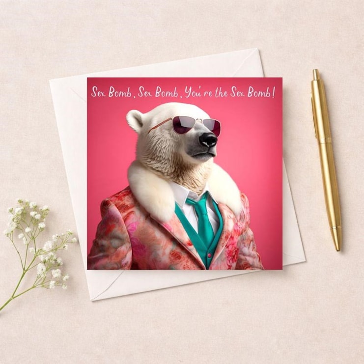 Open Card - Sex Bomb