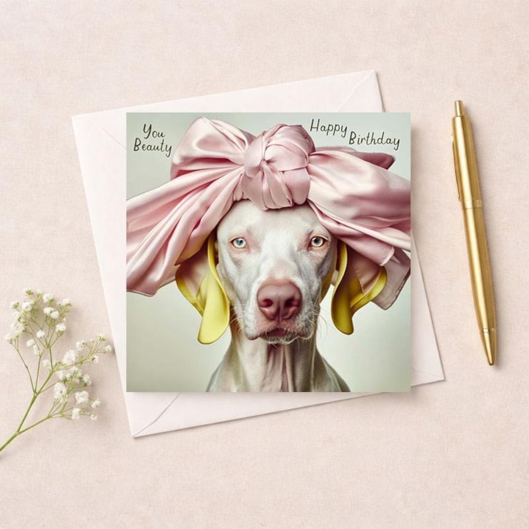 Birthday Card - You Beauty