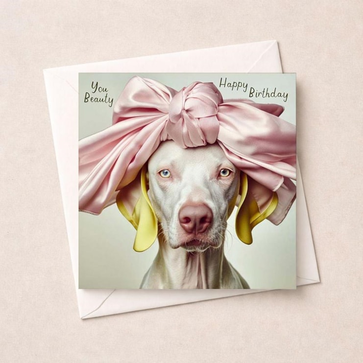 Birthday Card - You Beauty