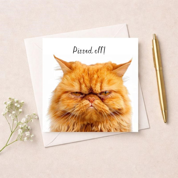 Open Card - Pissed Off!