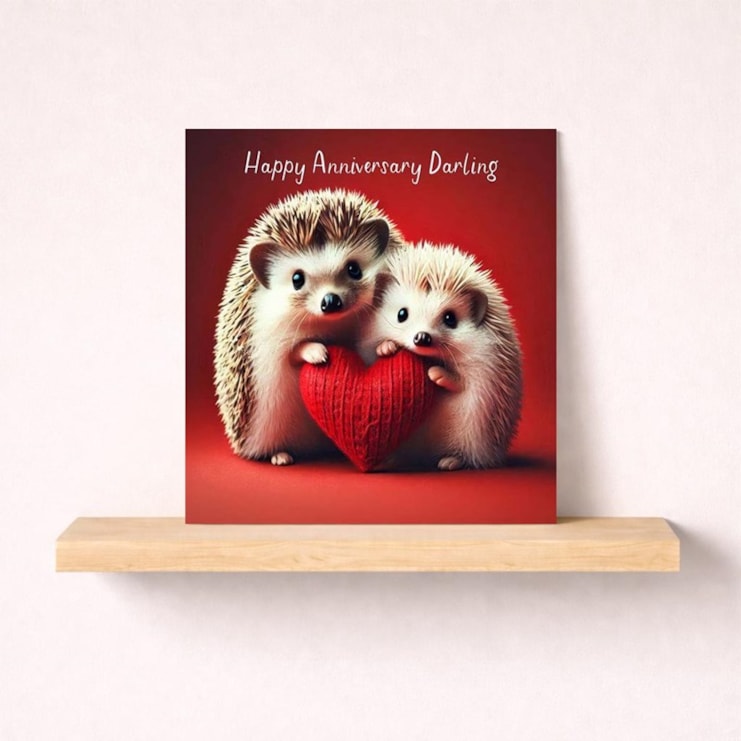 Anniversary Card - Happy Anniversary Darling