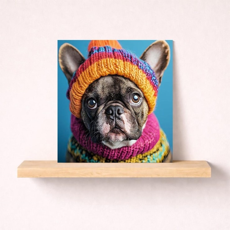 Open Card - French Bulldog Open Card - French Bulldog
