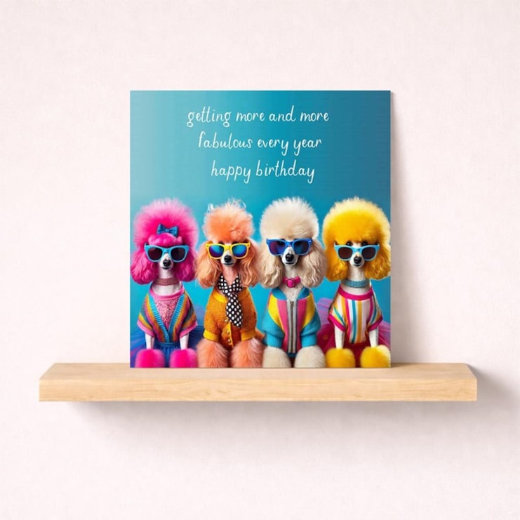 Birthday Card - More And More Fabulous Birthday Card - More And More Fabulous