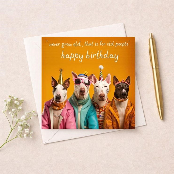 Birthday Card - Never Grow Old Birthday Card - Never Grow Old