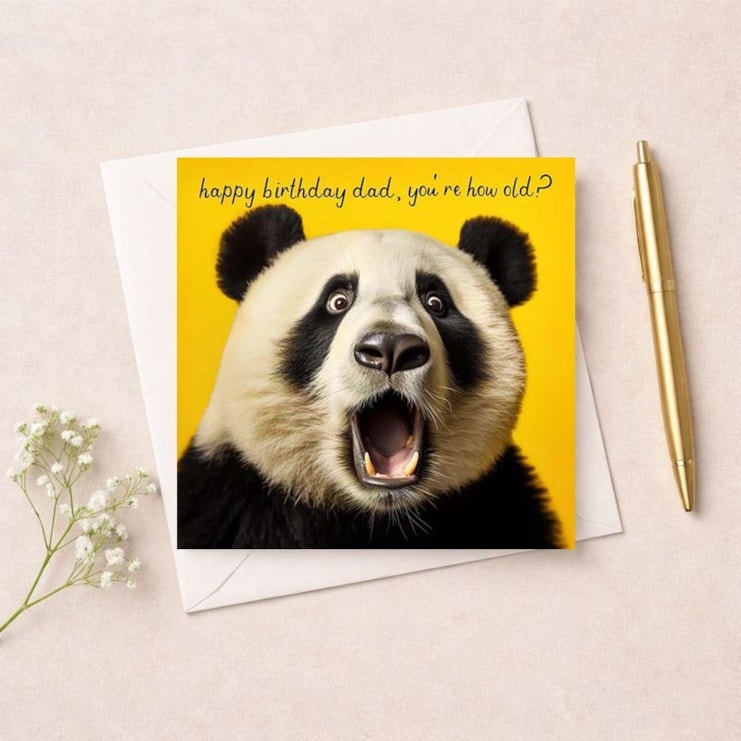 Dad Birthday Card - Dad You're How Old? Dad Birthday Card - Dad You're How Old?