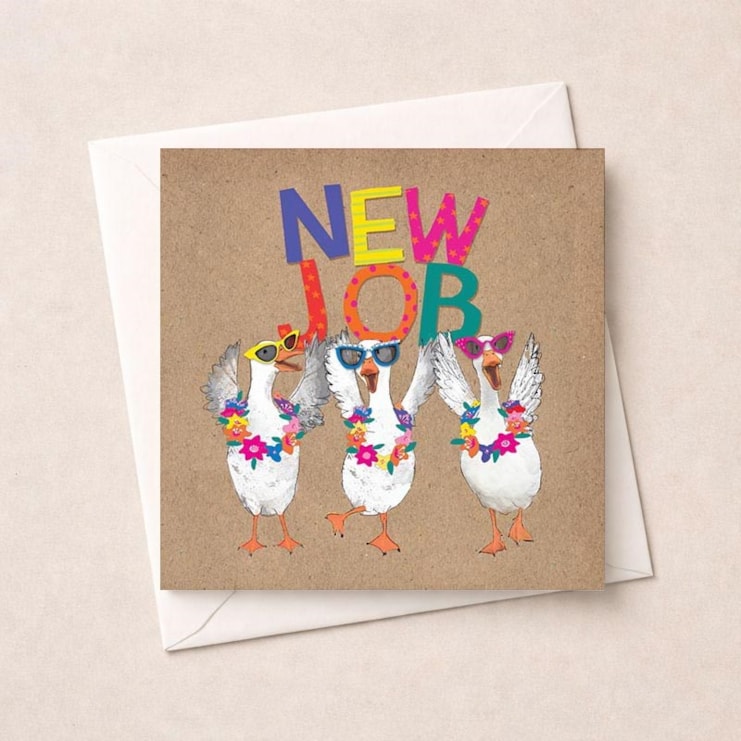 New Job Card - New Job Geese New Job Card - New Job Geese
