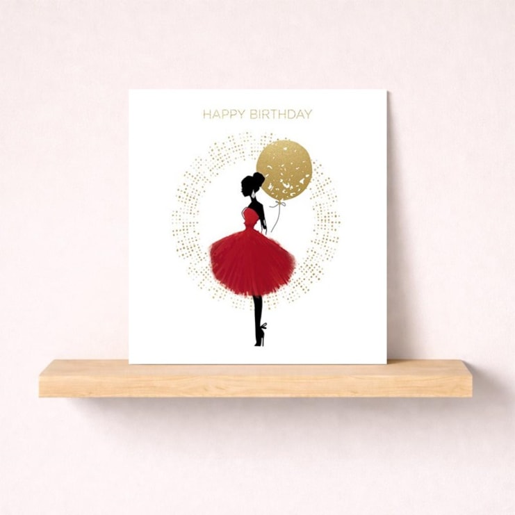 Birthday Card - Birthday Balloon Birthday Card - Birthday Balloon
