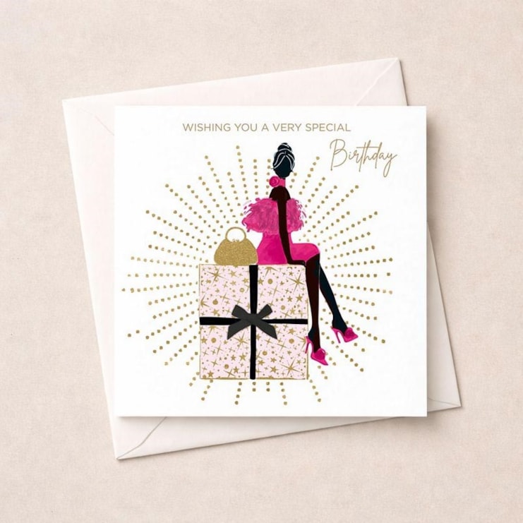 Birthday Card - Wishing You A Very Special Birthday