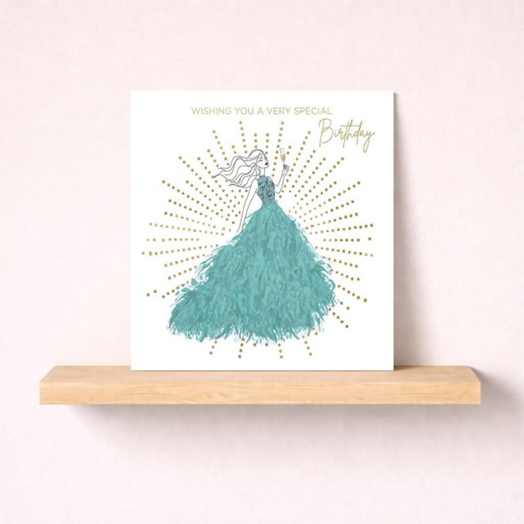 Birthday Card - Wishing You A Very Special Birthday Birthday Card - Wishing You A Very Special Birthday