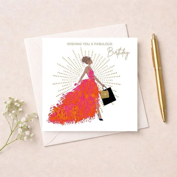 Birthday Card - Wishing You A Fabulous Birthday Birthday Card - Wishing You A Fabulous Birthday
