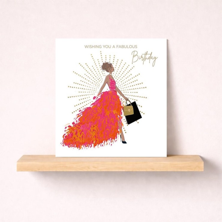 Birthday Card - Wishing You A Fabulous Birthday Birthday Card - Wishing You A Fabulous Birthday