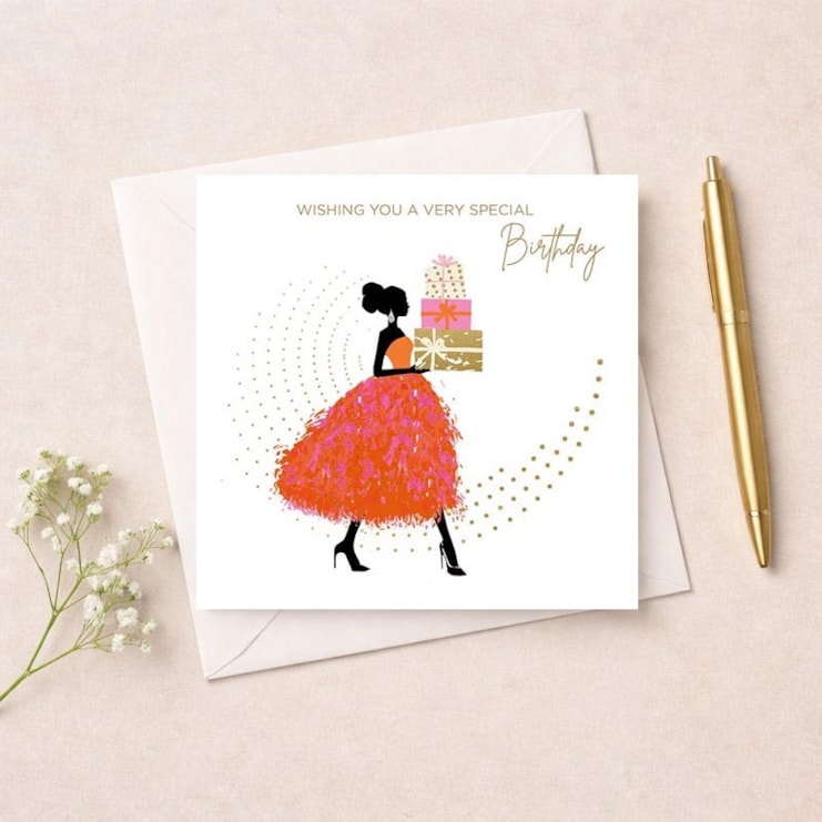 Birthday Card - Wishing You A Very Special Birthday Birthday Card - Wishing You A Very Special Birthday