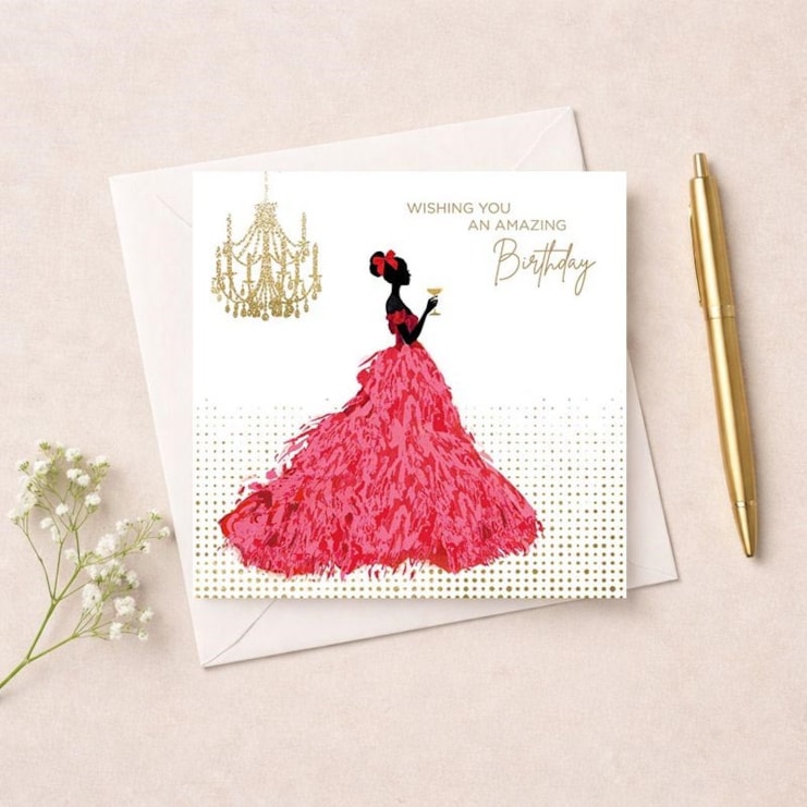 Birthday Card - Wishing You An Amazing Birthday