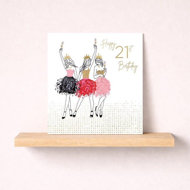 Age 21 Birthday Card - Happy 21st Birthday Age 21 Birthday Card - Happy 21st Birthday