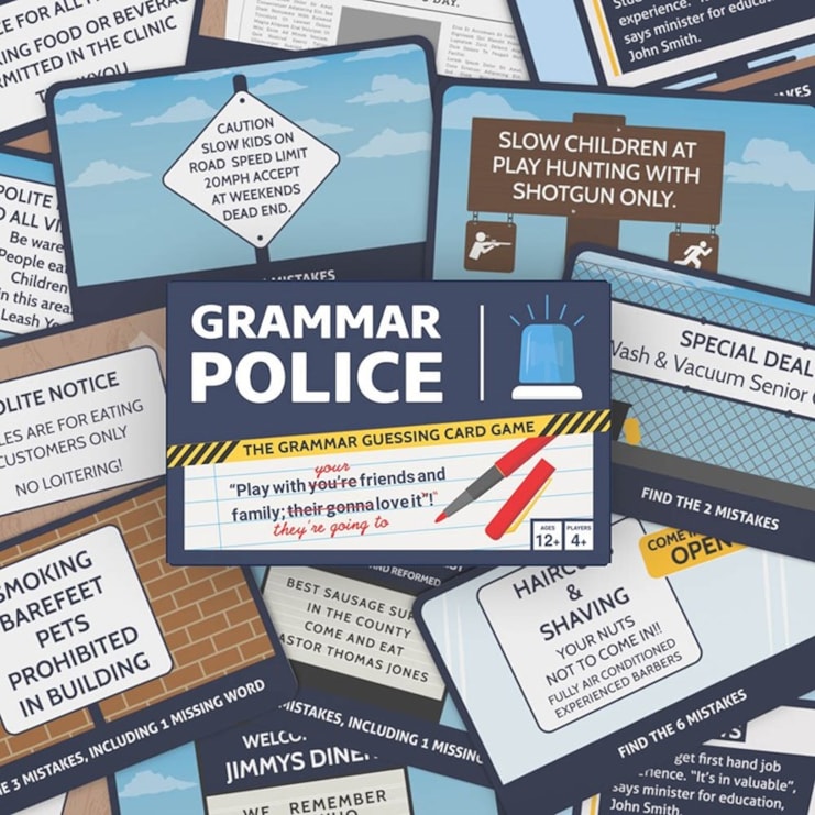 Grammar Police Game