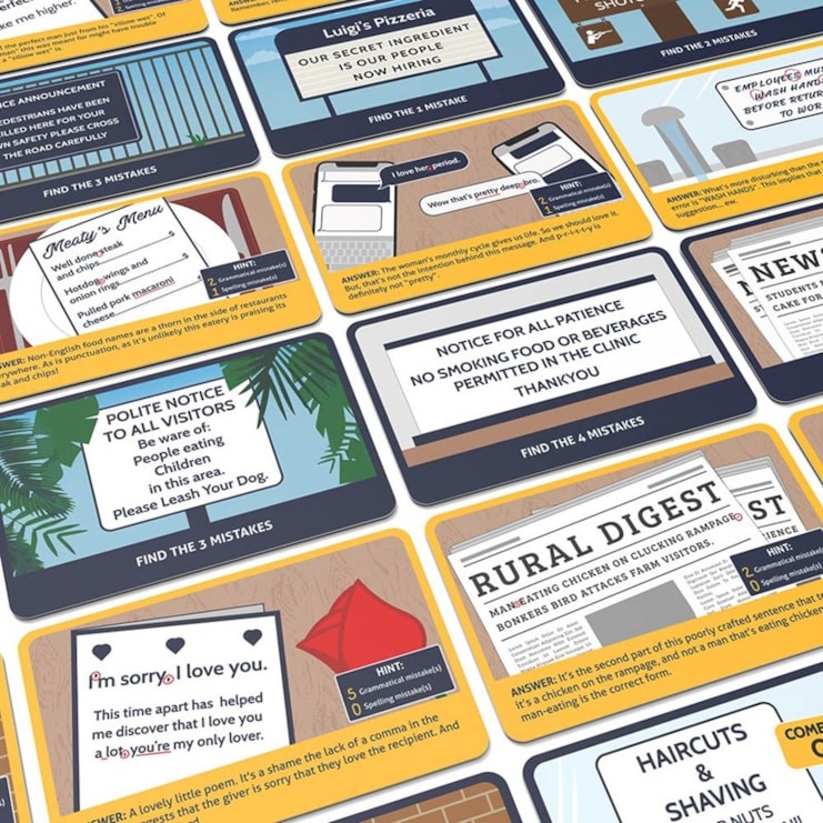 Grammar Police Game Grammar Police Game