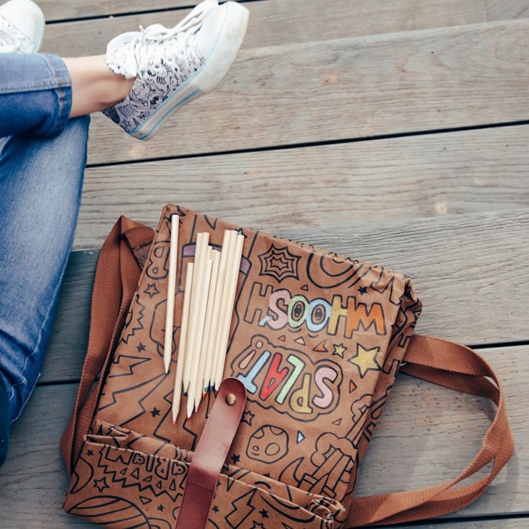 Power Colour-in Backpack