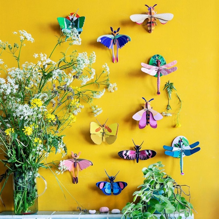 Build Your Own Yellow Butterfly Wall Decoration Build Your Own Yellow Butterfly Wall Decoration