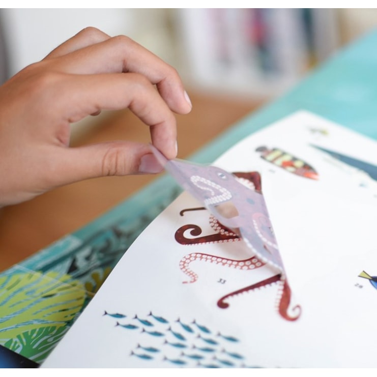 The Ocean Discovery Poster with Stickers The Ocean Discovery Poster with Stickers