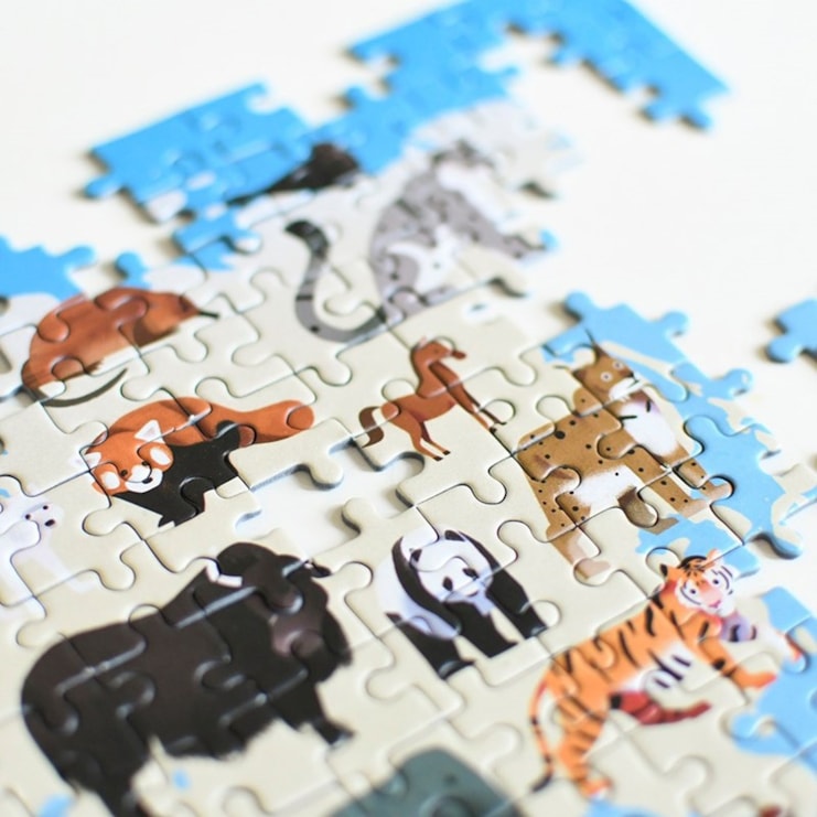 Animals of the World Jigsaw Puzzle