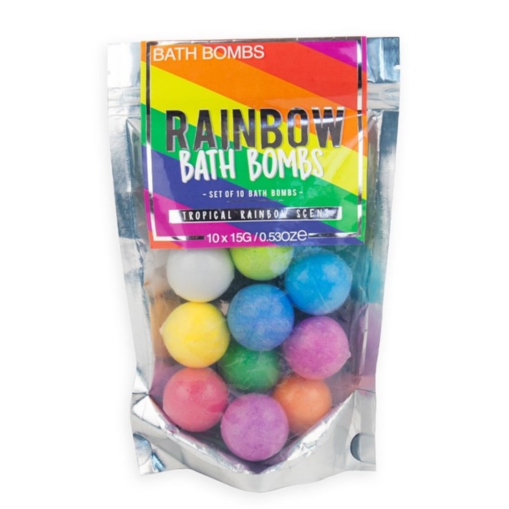 Rainbow Bath Bombs Rainbow Bath Bombs
