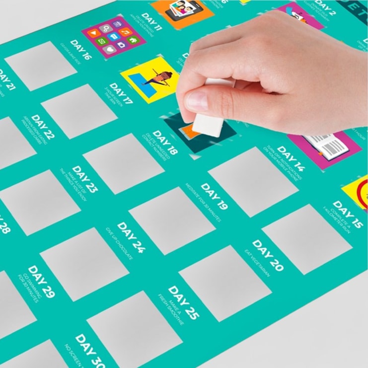 30 Day Challenge Poster Detox