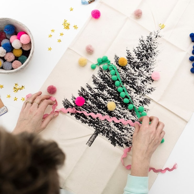 Christmas Tree Wall Hang Kit Christmas Tree Wall Hang Kit