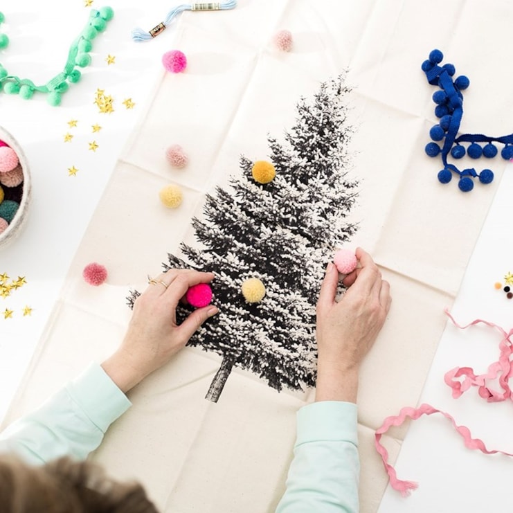 Christmas Tree Wall Hang Kit Christmas Tree Wall Hang Kit