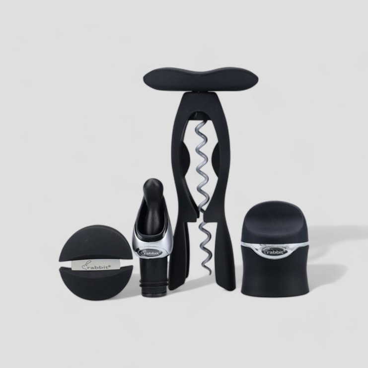 Rabbit Four Piece Wine Tool Kit Rabbit Four Piece Wine Tool Kit