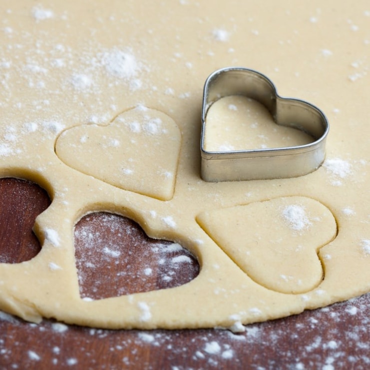 Personalised Heart Cookie Kit Personalised Heart Cookie Kit