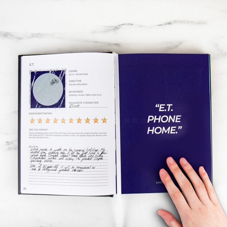 100 Movies Bucket List Scratch Book