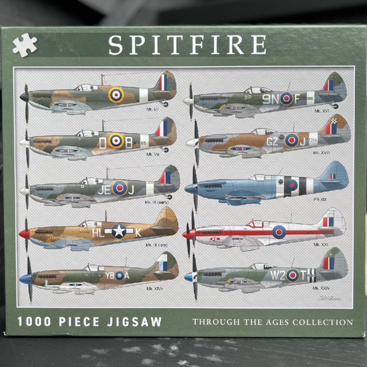 Spitfire 1000 Piece Jigsaw Puzzle Spitfire 1000 Piece Jigsaw Puzzle