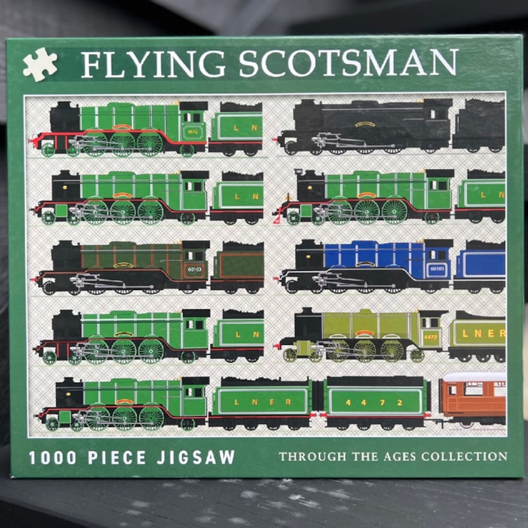 Flying Scotsman 1000 Piece Jigsaw Puzzle Flying Scotsman 1000 Piece Jigsaw Puzzle