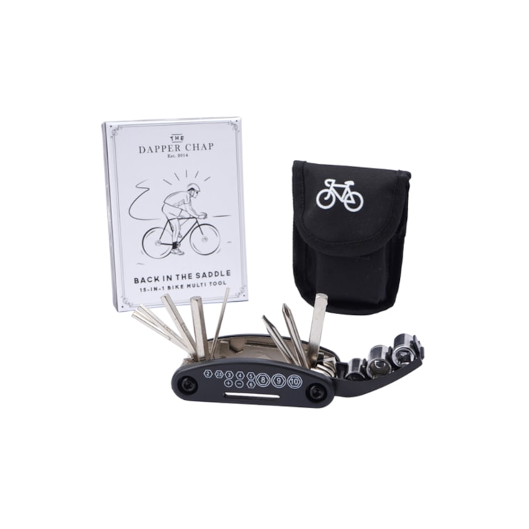 Back In The Saddle 15 in 1 Bike Multitool Back In The Saddle 15 in 1 Bike Multitool