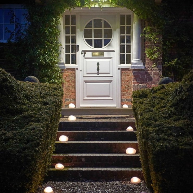 Solar Glass Pebble Light | For The Garden Solar Glass Pebble Light | For The Garden