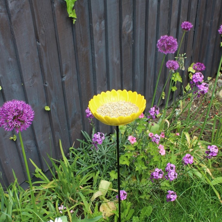 Sunflower Bird Feeder Sunflower Bird Feeder