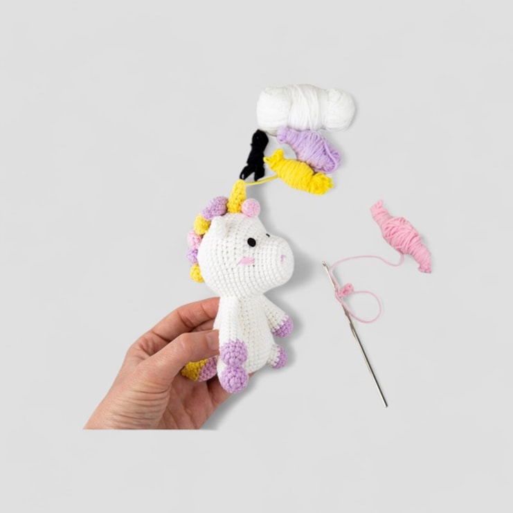 Unicorn DIY Crochet Kit Unicorn DIY Crochet Kit